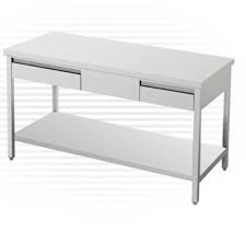 work table with single drawer with single undershelf manufacturer in india